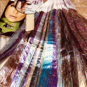 *NEW* Hair Tinsel Extensions w/ Video & 30 Colors